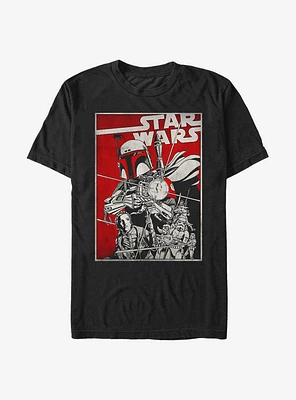 Star Wars Fett Comic T-Shirt