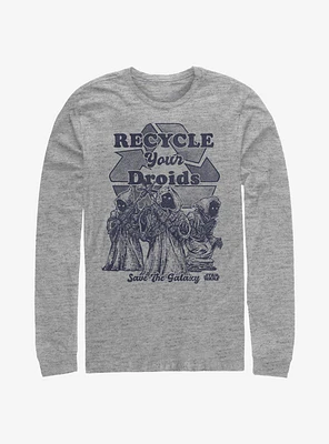 Star Wars Recycle Your Droids Long-Sleeve T-Shirt