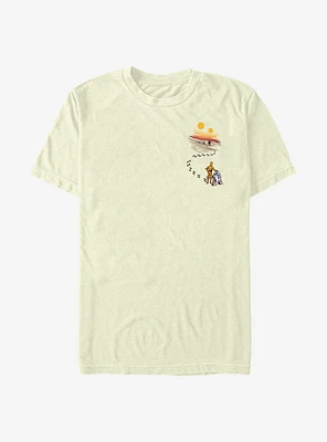 Star Wars Desert Footprints Pocket T-Shirt