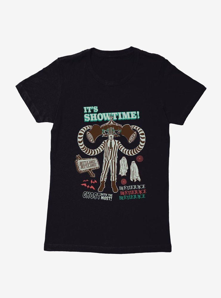 Beetlejuice Ghost With The Most! Womens T-Shirt