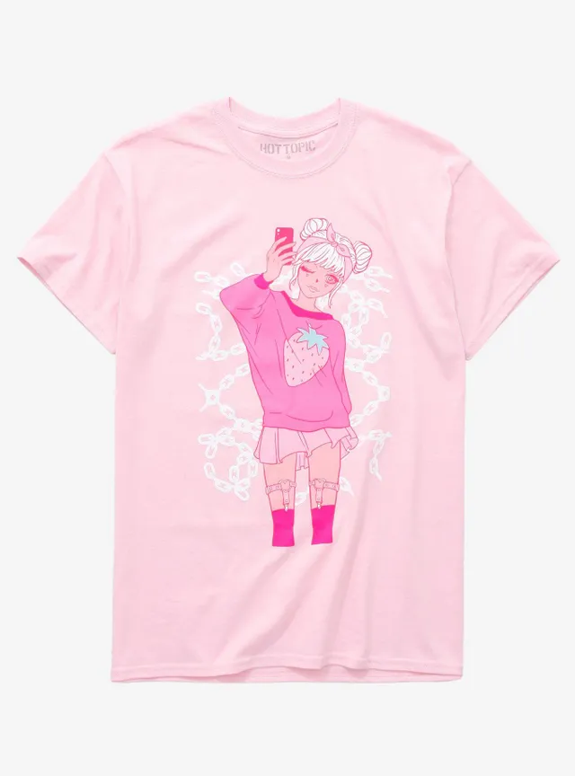 white diamond hot topic shirt