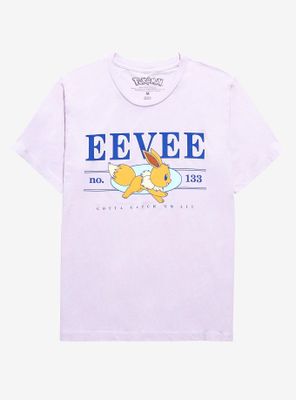 Pokémon Eevee Athletics Women's T-Shirt - BoxLunch Exclusive