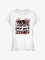 Marvel The Falcon And Winter Soldier Power Broker Is Watching Girls T-Shirt