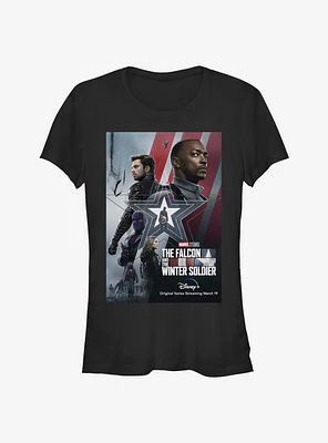 Marvel The Falcon And Winter Soldier Characters Girls T-Shirt