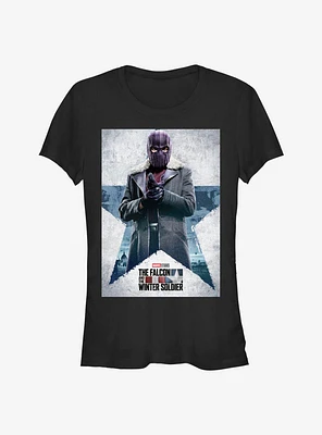 Marvel The Falcon And Winter Soldier Zemo Poster Girls T-Shirt
