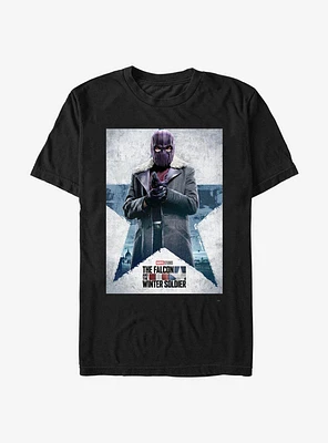 Marvel The Falcon And Winter Soldier Zemo Poster T-Shirt