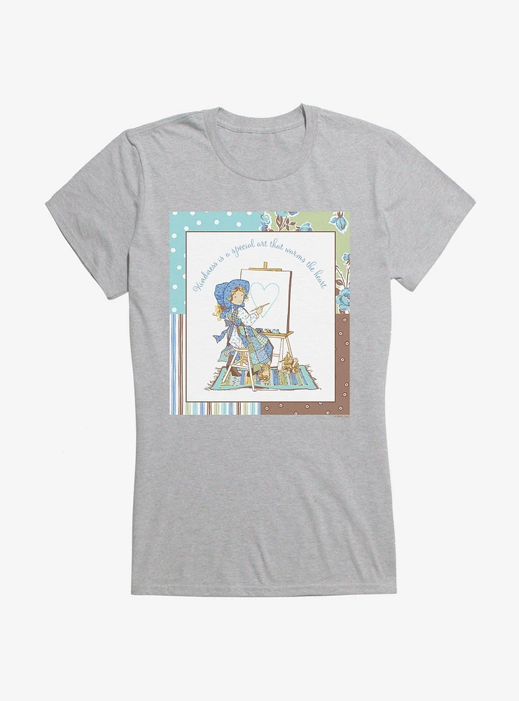 Holly Hobbie Kindness Is A Special Art Girls T-Shirt