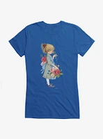 Holly Hobbie Smell The Flowers Girls T-Shirt
