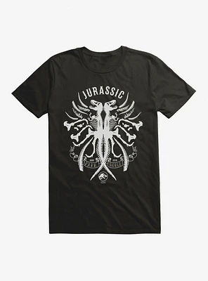 Jurassic World Park and Fossil Design T-Shirt