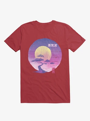 Neon Bonsai Wave Red T-Shirt