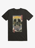 Ocean Cthulhu Edo Black T-Shirt