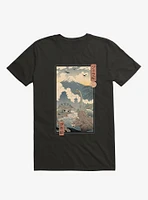 Dinosaurs Jurassic Ukiyo-e T-Shirt