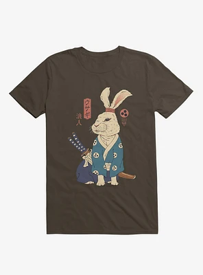 Rabbit Ronin Usagi Brown T-Shirt