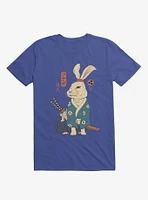 Rabbit Ronin Usagi Royal Blue T-Shirt