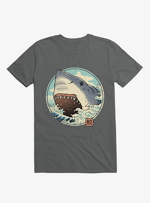 Shark Attack! Charcoal Grey T-Shirt