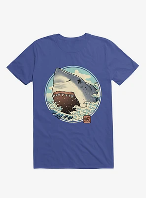 Shark Attack! Royal Blue T-Shirt