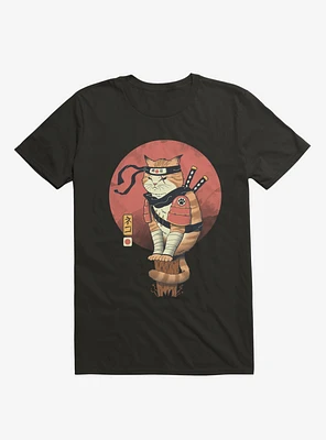 Orange Shinobi Cat T-Shirt