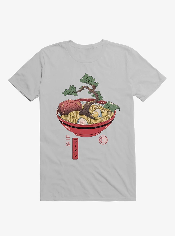 Bonsai Ramen Ice Grey T-Shirt