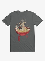 Fish Ramen Charcoal Grey T-Shirt