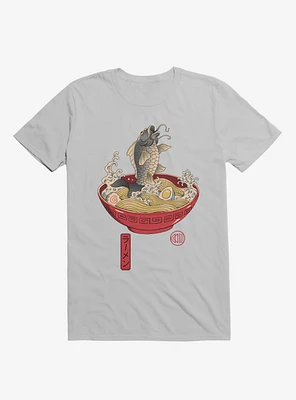 Fish Ramen Ice Grey T-Shirt