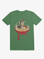 Fish Ramen Kelly Green T-Shirt