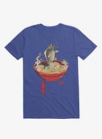 Fish Ramen Royal Blue T-Shirt