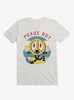 Peace Maker Boy White T-Shirt