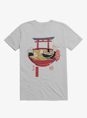 Sacred Ramen Ocean Ice Grey T-Shirt