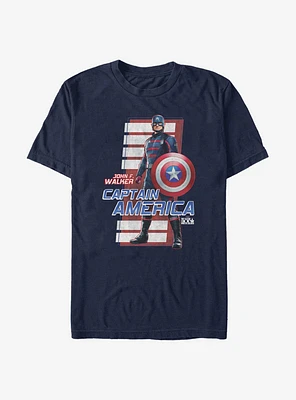 Marvel The Falcon And Winter Soldier Captain Walker T-Shirt