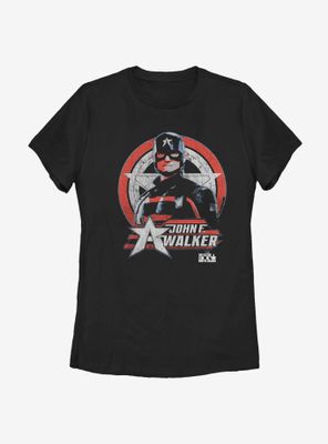 Marvel The Falcon And Winter Soldier Walker Captain Ranger Womens T-Shirt