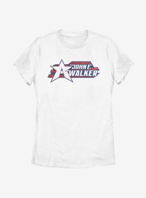 Marvel The Falcon And Winter Soldier Walker Logo Womens T-Shirt