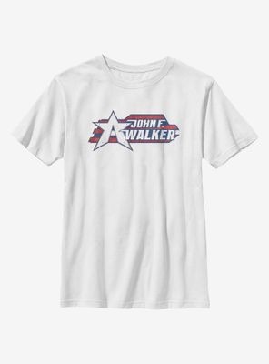 Marvel The Falcon And Winter Soldier Walker Logo Youth T-Shirt