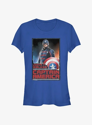 Marvel The Falcon And Winter Soldier Stand Tall Captain Girls T-Shirt