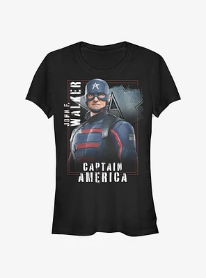 Marvel The Falcon And Winter Soldier Captain America Girls T-Shirt