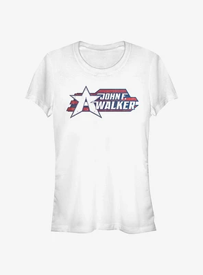 Marvel The Falcon And Winter Soldier Walker Logo Girls T-Shirt