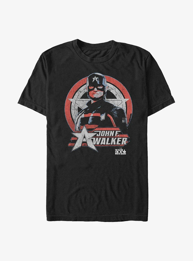 Marvel The Falcon And Winter Soldier Captain Walker T-Shirt