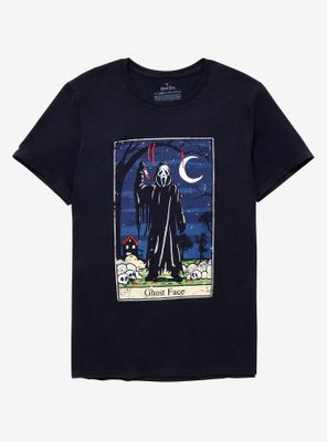 Scream Ghost Face Tarot Card T-Shirt