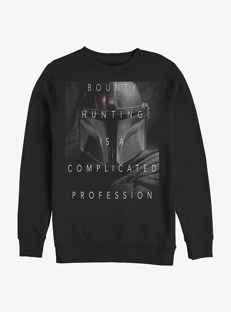Star Wars The Mandalorian Bounty Overlay Sweatshirt