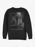 Star Wars The Mandalorian Bounty Overlay Sweatshirt