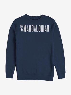 Star Wars The Mandalorian Simplistic Logo Sweatshirt