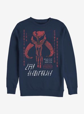 Star Wars The Mandalorian Retro Vengence Sweatshirt