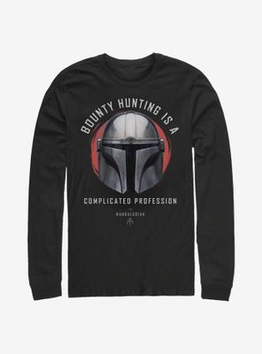 Star Wars The Mandalorian Bounty Goals Long-Sleeve T-Shirt