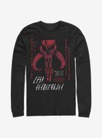 Star Wars The Mandalorian Retro Vengence Long-Sleeve T-Shirt