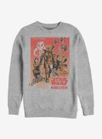 Star Wars The Mandalorian Western Vignette Sweatshirt