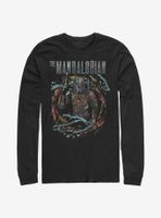 Star Wars The Mandalorian Brutal Surroundings Long-Sleeve T-Shirt