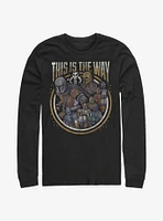 Star Wars The Mandalorian Way Group Long-Sleeve T-Shirt