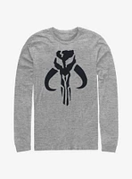 Star Wars The Mandalorian Simple Symbol Long-Sleeve T-Shirt