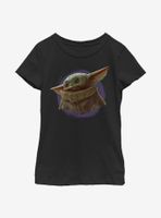 Star Wars The Mandalorian Orange Ball Youth Girls T-Shirt