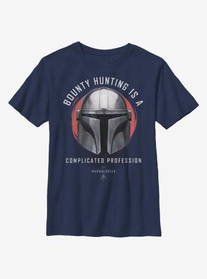 Star Wars The Mandalorian Bounty Goals Youth T-Shirt