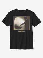 Star Wars The Mandalorian Boxed Scene Youth T-Shirt